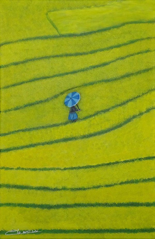 Toile "Solitude" (Claudine Henken)