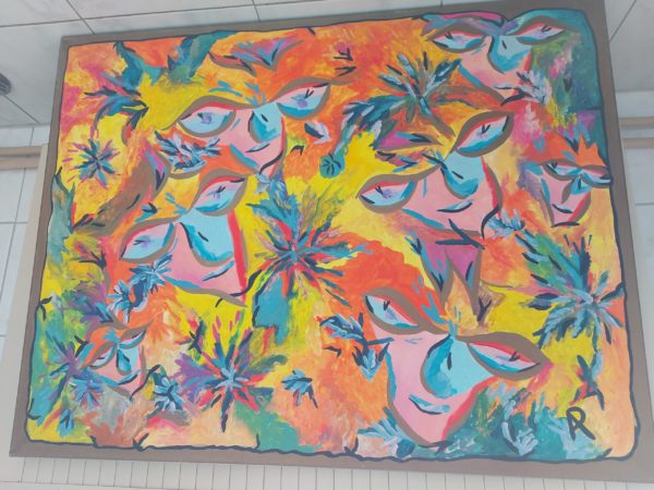 Toile abstraite 1 (Anne Philippe)