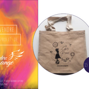 Sac shopping en jute
